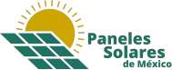 Paneles solares de México logo verde